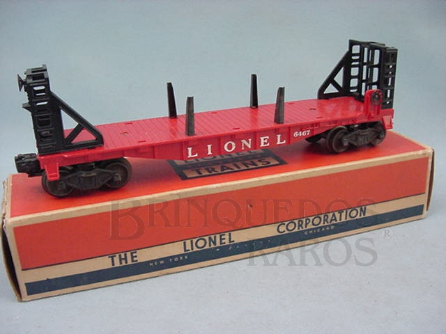 Brinquedo antigo Vagão 6467 Bulkhead Car Ano 1956