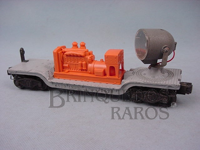 Brinquedo antigo Vagão Holofote 6520 Searchlight Car Ano 1950