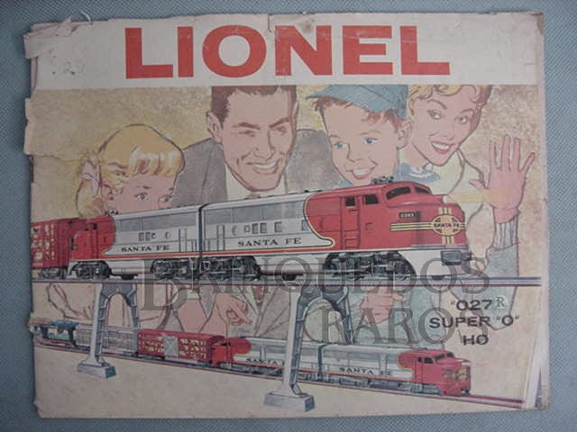 Brinquedo antigo Catálogo Lionel Ano 1960