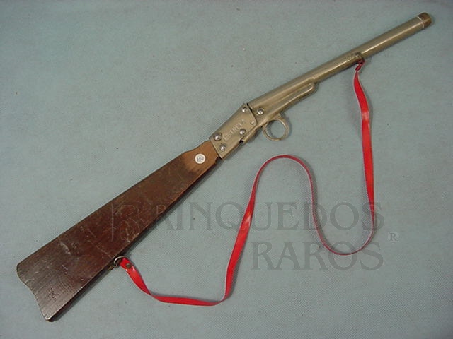 Brinquedo antigo Espingarda de rolha Década de 1960