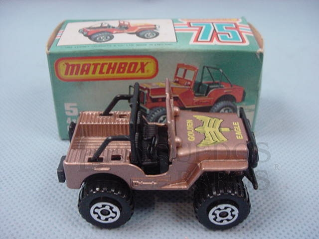 Brinquedo antigo Jeep Of Road 4X4 Golden Eagle Superfast
