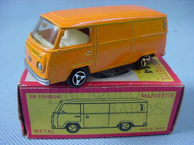 Brinquedo antigo Volkswagen Kombi Fourgon Década de 1970