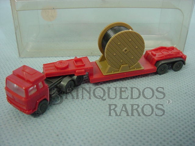 Brinquedo antigo Cavalo Mecânico Magiruz Deutz e carreta com carretel
