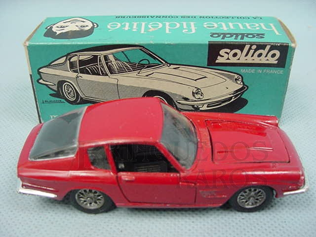 Brinquedo antigo Maserati 3,5 Litre vermelha Datada  2-1965