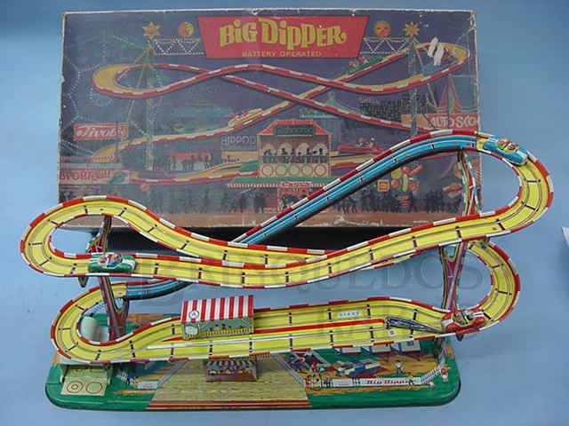 Brinquedo antigo Montanha Russa Big Dipper Década de 1960