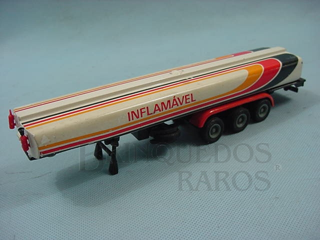 Brinquedo antigo Semi Reboque Tanque