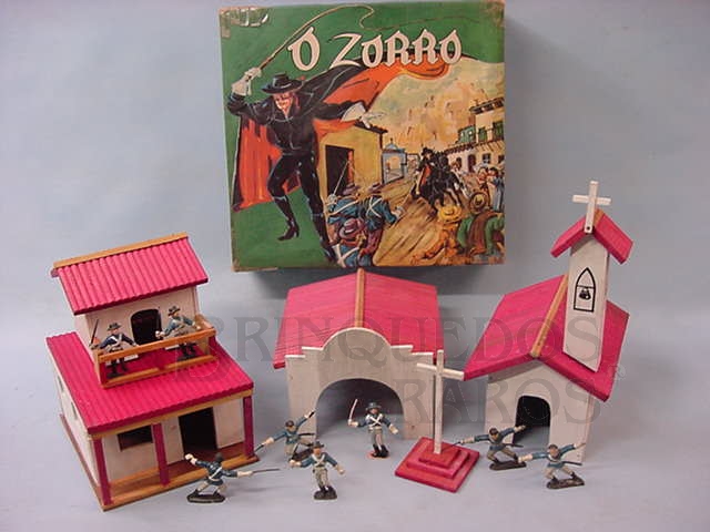 Brinquedos Raros - Conjunto O Zorro completo Perfeito estado