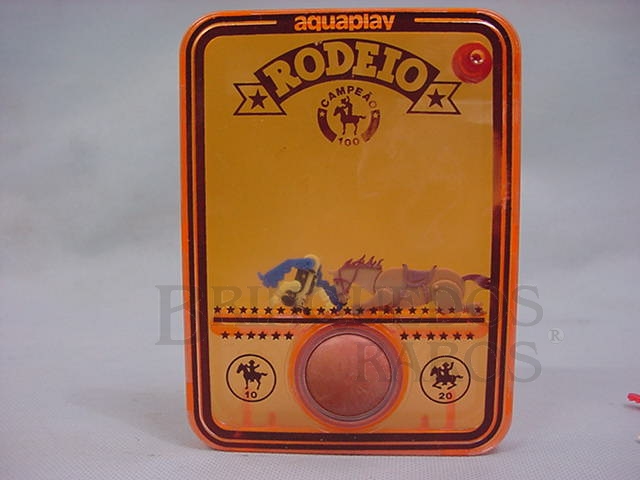 Brinquedo antigo Aquaplay Rodeio Ano 1984