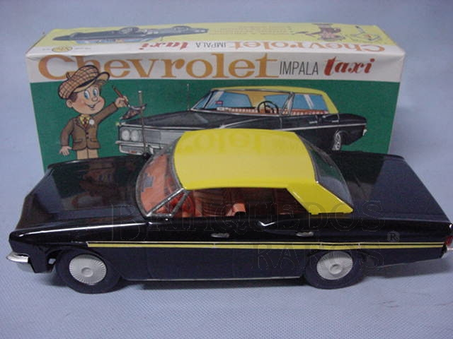 Brinquedo antigo Chevrolet Impala 1978 Taxi