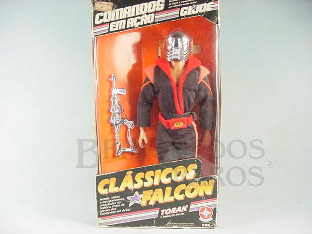 Brinquedo antigo Clássicos Falcon Torak completo com o boneco Edição 1994