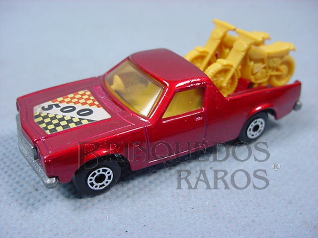 Brinquedo antigo Caminhonete Holden Pick Up Superfast vermelho metálico