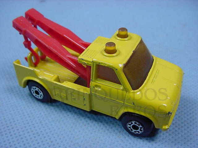 Brinquedo antigo Wreck Truck Superfast amarelo