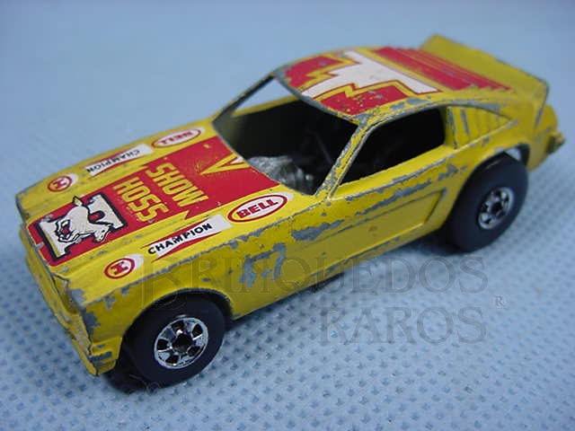 Brinquedo antigo Mustang Show Hoss II Mattel Ano 1977