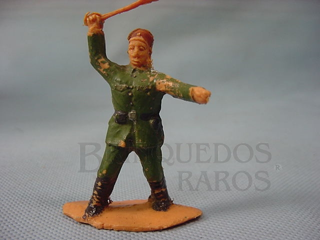 Brinquedo antigo Comandante Turco de pé com sabre Série Lawrence da Árabia