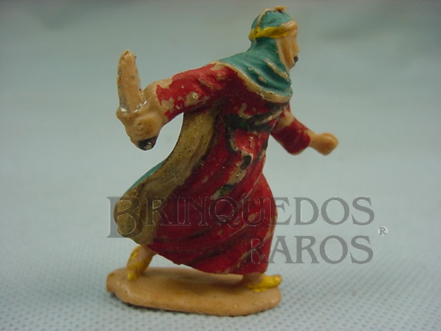 Brinquedo antigo Beduíno com punhal Série Lawrence da Árabia