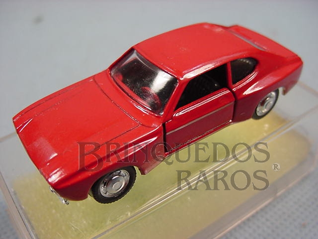 Brinquedo antigo Ford Capri Rally RS Brasilianische Schuco Rei vermelho