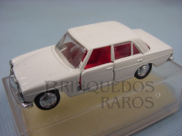 Brinquedo antigo Mercedes Benz 200 Brasilianische Schuco Rei branca