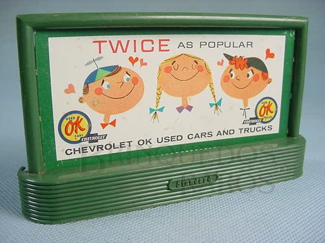 Brinquedo antigo Suporte 310 Bilboard Chevrolet Ano 1950 a 1968