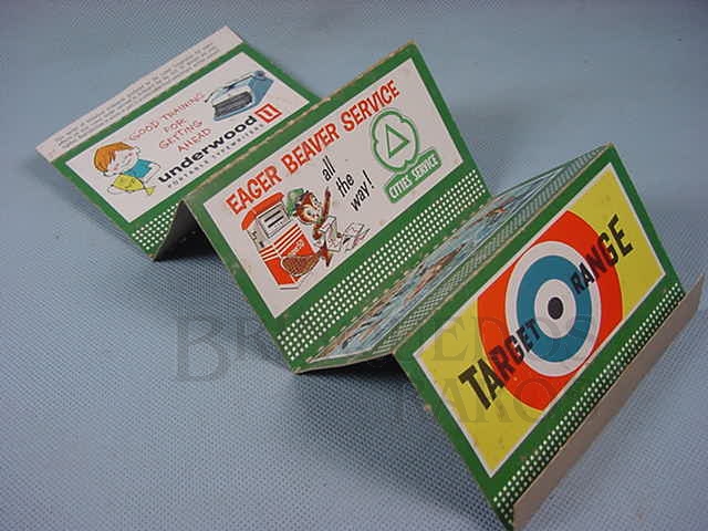 Brinquedo antigo Suporte 310 Bilboard Set of five Plates Ano 1950 a 1968