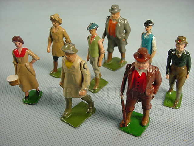 Brinquedo antigo Figuras diversas Farms Série Década de 1930