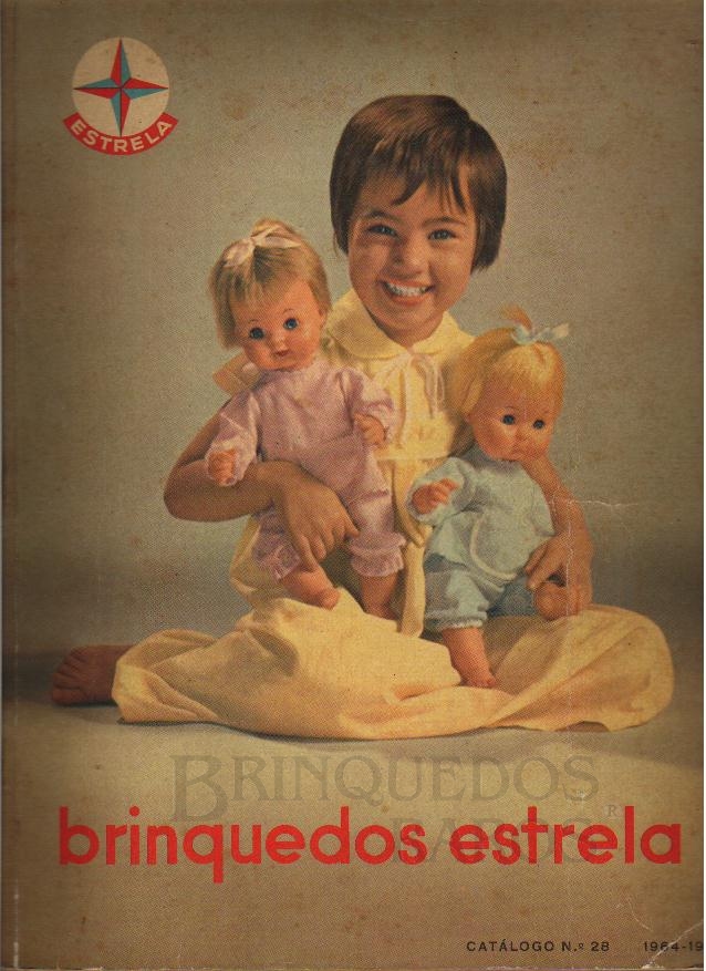 Brinquedo antigo Catálogo 1964-1965 da Fábrica de Brinquedos Estrela, Brasil