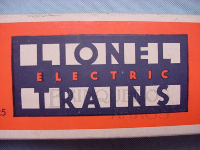 Brinquedo antigo Logotipo, Art Deco, da Fábrica Lionel de Trens elétricos, USA, desde a década de 1930 até os dias atuais.