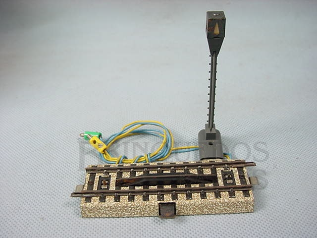 Brinquedo antigo Trilho desengatador