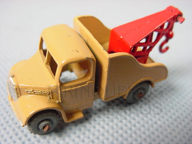 Brinquedo antigo Bedford Wreck Truck Metal Regular Wheels