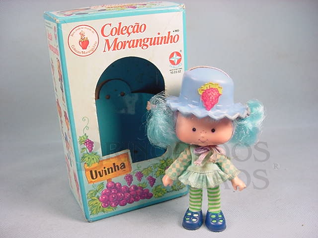 Brinquedo antigo Uvinha Coleção Moranguinho Década de 1980