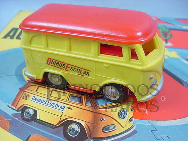 Brinquedo antigo Volkswagen Kombi para conjunto Auto-Via Ano 1972