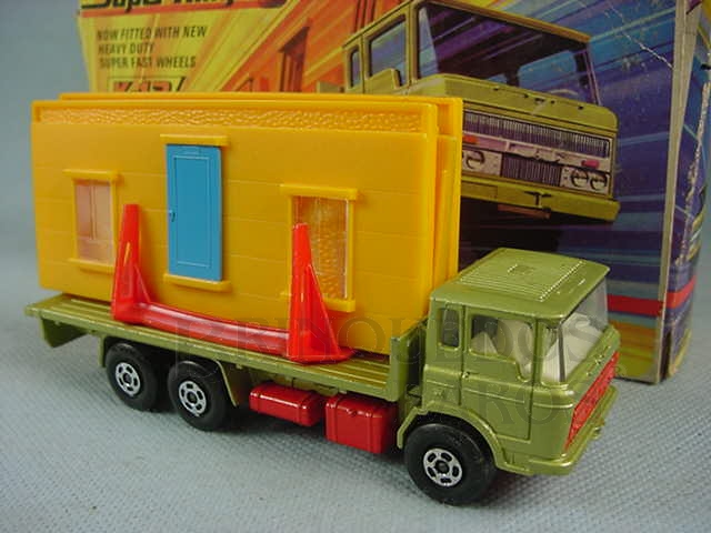 Brinquedo antigo D.A.F. Building Transporter Série Super Kings