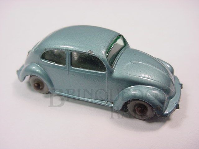 Brinquedo antigo Volkswagen 1200 Sedan gray plastic Regular Wheels
