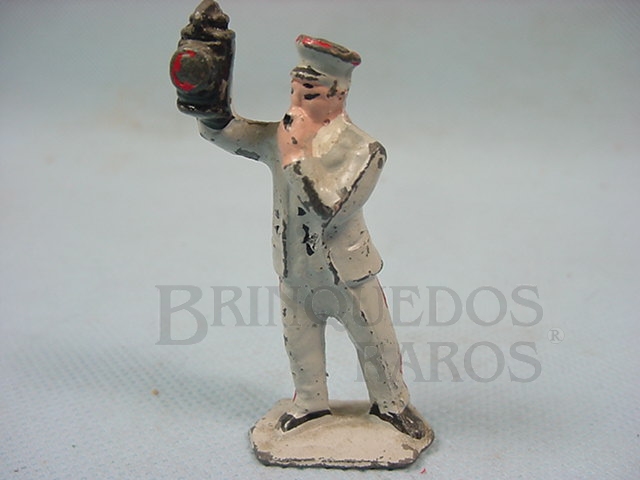 Brinquedo antigo Guarda de Estação de Trem Bitola 1 Década de 1950