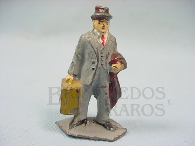 Brinquedo antigo Passageiro para Trem Bitola 1 Década de 1950