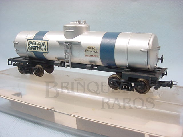 Brinquedo antigo Vagão Tanque SOMA Década de 1980