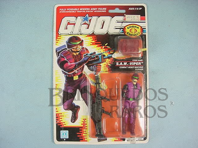 Brinquedo antigo S.A.W. Viper completo lacrado Ano 1990