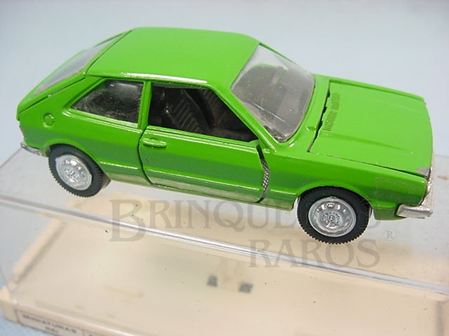 Brinquedo antigo Volkswagen Scirocco verde Brasilianische Schuco Rei