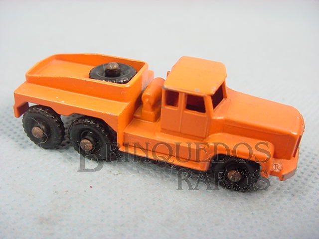 Brinquedo antigo Atlantic Prime Mover Black Plastic Regular Wheels