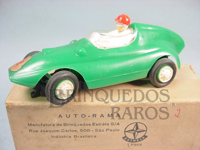 Brinquedo antigo Fórmula Junior Verde licença Gilbert Co. Ano 1963
