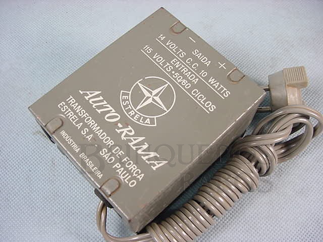 Brinquedo antigo Transformador 110 Volts Licença Gilbert Co. Ano 1963