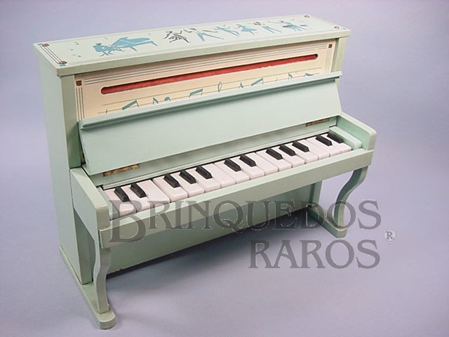 Brinquedo antigo Piano com 28,00 cm de altura Década de 1960
