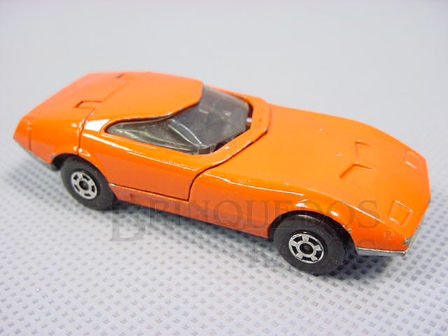 Brinquedo antigo Dodge Charger MK III Superfast laranja Brazilian Matchbox Inbrima 1970