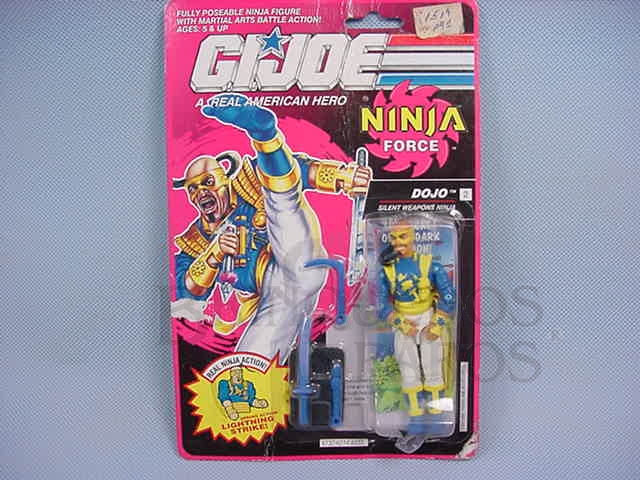Brinquedo antigo Ninja Force Dojo completo lacrado Ano 1991