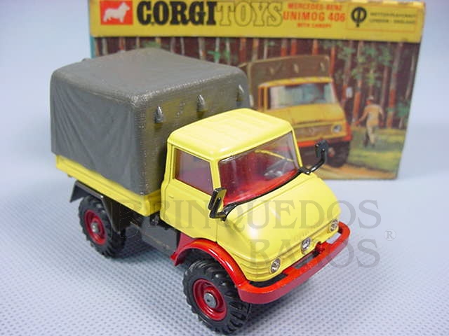 Brinquedo antigo Mercedes Benz Unimog