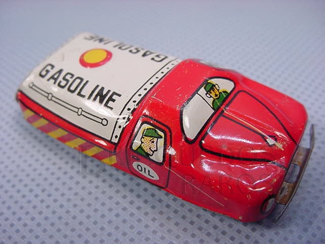 Brinquedo antigo Caminhão Tanque Gasoline com 6,00 cm de comprimento Década de 1960