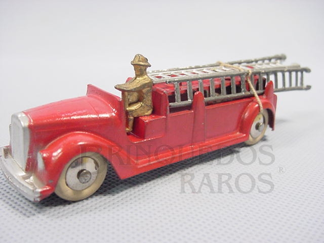 Brinquedo antigo Caminhão de Bombeiros com 14,00 cm de comprimento Série Jumbos Década de 1930