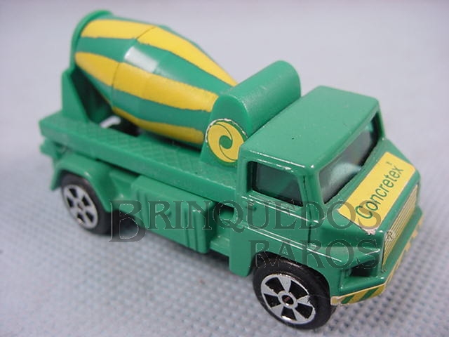 Brinquedo antigo Caminhão Betoneira Mobile Cement Mixer Brinde Concretex Brazilian Corgi Jr Kiko Década de 1980