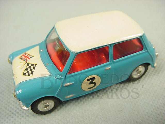 Brinquedo antigo Morris Mini Cooper Competition Model Ano 1969