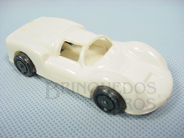 Brinquedo antigo Porsche Carrera apontador de lápis com 8,50 cm de comprimento Década de 1970