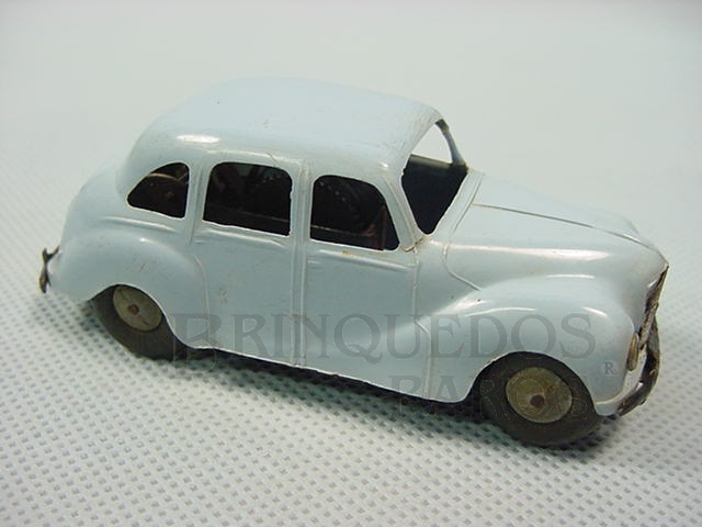 Brinquedo antigo Austin Sheeline azul com 9,00 cm de comprimento Minic Década de 1950